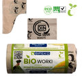 Worki biodegradowalne kompostowalne ATEST 35L 10sz - Sipeko
