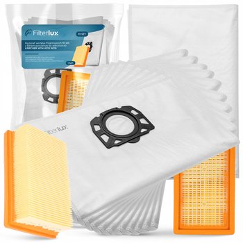 WORKI DO ODKURZACZA 10 szt. KARCHER BUDOWLANEGO PRZEMYSŁOWEGO FILTR WD4 WD5 - Filterlux