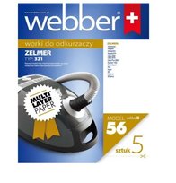 Worki Do Odkurzacza 5 Szt. Webber Zelmer 321 Webber