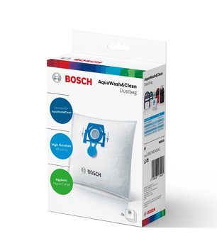Worki Do Odkurzacza Bosch AquaWash & Clean Bbzwd4Bag, 4 Szt. - Bosch