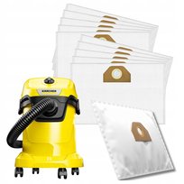 WORKI DO ODKURZACZA KARCHER 10 sztuk DUŻE WORKI KARCHER WD 3 WD MV SE 4001 Inna marka