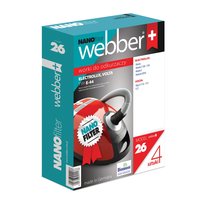Worki do odkurzacza WEBBER (26) Electrolux Mondo E44, 4 szt. Webber