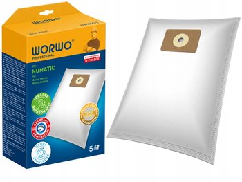Worki Do Odkurzacza Worwo Numatic Nmb01 Mikrowłókno 5 Sztuk - Worwo