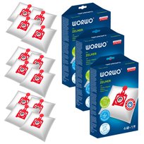 Worki Do Odkurzacza Zelmer Jupiter Zvca300B 49.420012Szt + 3X Filtr Zmb03K Areose
