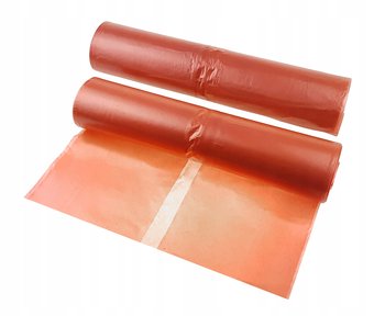 Worki do segregacji 120L czerwone ODPADY MEDYCZNE 500 szt. (20 rolek) - inna (Inny)