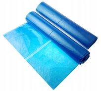 Worki do segregacji 120L niebieskie PAPIER 100 szt. (4 rolki)