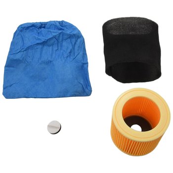 Worki filtracyjne tekstylne Filtr piankowy na mokro i sucho Filtr HEPA do odkurzacza Karcher MV1 WD1 WD2 WD3 Części do odkurzacza - Other