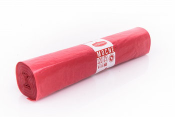 Worki LDPE 120l 25szt czerwone Ecostrong - Margo Pack