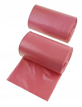 Worki na ODPADY MEDYCZNE 60L czerwone 1.000 szt. (20 rolek) - inna (Inny)