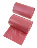 Worki na ODPADY MEDYCZNE 60L czerwone 100 szt. (2 rolki)