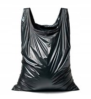 Worki na śmieci 240L czarne MOCNE wiązane 10 szt. (1 rolka) 43 mikrony