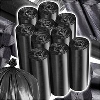 Worki Na Śmieci 35l Czarne Klasyczne Mocne 10 Rolek