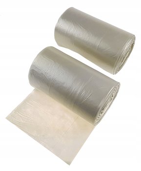 Worki na śmieci 60L przezroczyste 500 szt. (10 rolek) - inna (Inny)