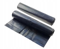 Worki na śmieci 60L SUPER MOCNE czarne 50 szt. (5 rolek) 70 mikronów