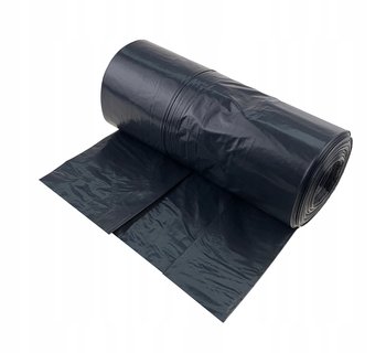 Worki na śmieci 80L czarne 15 szt. (1 rolka) - e-pack