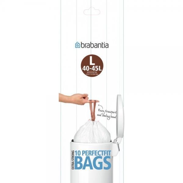 Worki na śmieci BRABANTIA, 40-45 l, 10 szt.