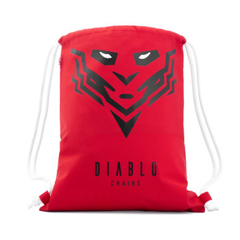 Worko-plecak DIABLO CHAIRS z kieszenią Worek Plecak Gadżet dla graczy czerwony - Diablo Chairs