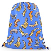 Worko-plecak gang gekonów niebieski