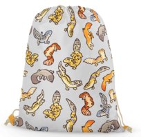 Worko-plecak gang gekonów szary