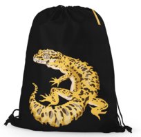 Worko-plecak gekon lamparci czarny