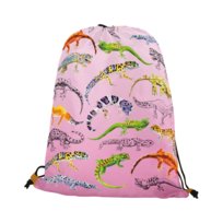 Worko-plecak jaszczurki różowy