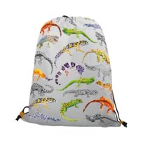 Worko-plecak jaszczurki szary