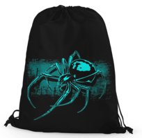 Worko-plecak pająk czarny