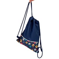 Workoplecak / worek / plecak / plecakoworek - granatowe łapki