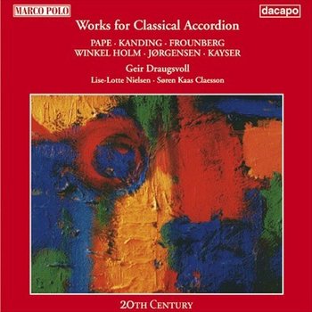 Works For Classical Accordion - Various Artists