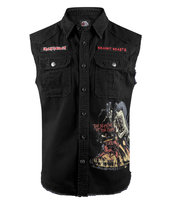 workshirt MAIDEN VINTAGE SHIRT NOTB SLEEVELESS -XXL Brandit