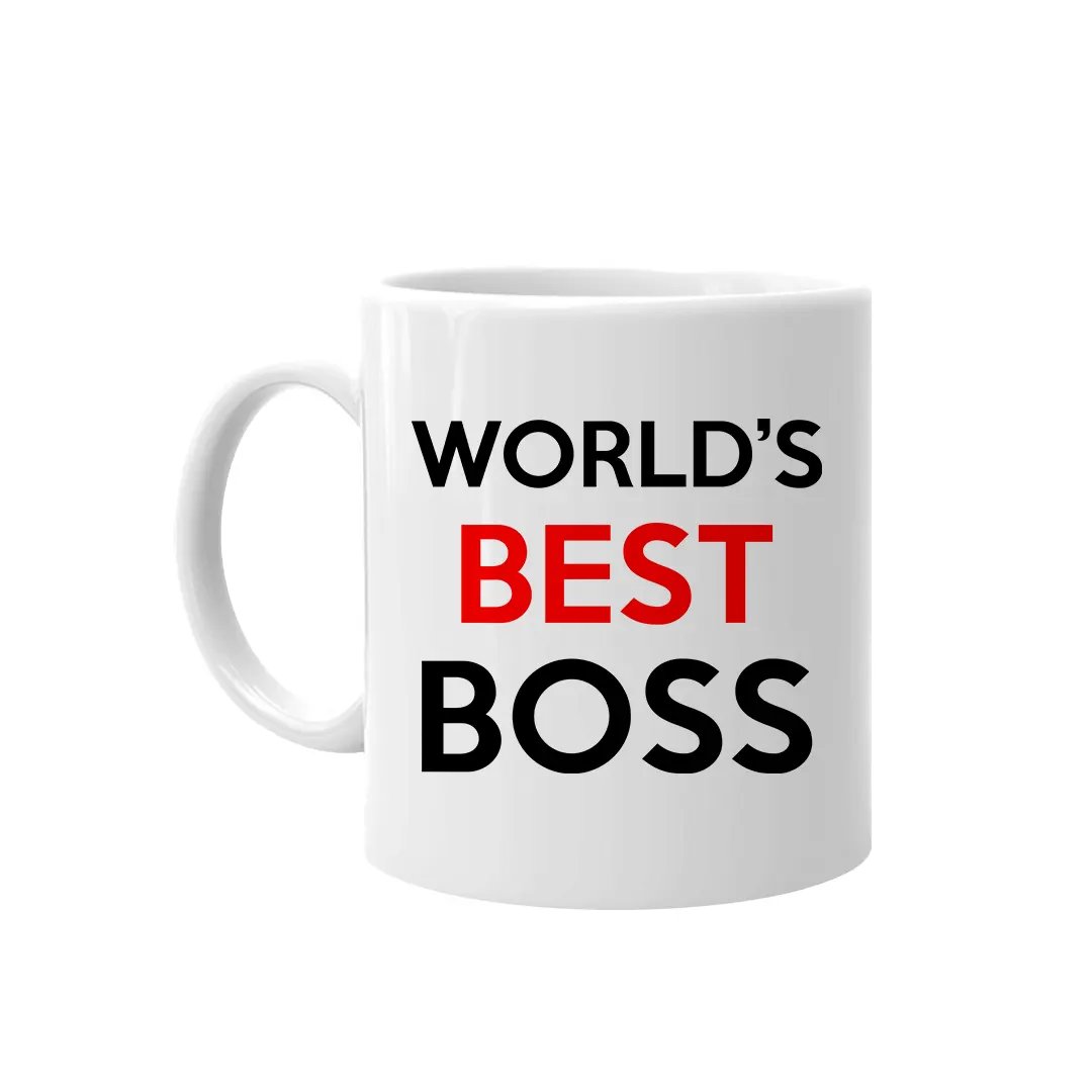 World's best boss kubek dla fanów serialu The Office Koszulkowy