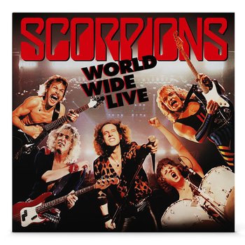 World Wide Live (transparentny pomarańczowy winyl) - Scorpions