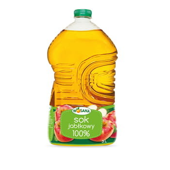Wosana Sok 100% Jabłkowy 3 L - M&C