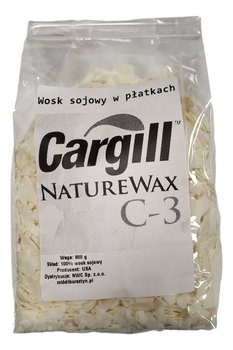 Wosk sojowy w płatkach do świec CARGILL C3 0.8kg - Natural Wax Candle