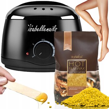 Wosk twardy do depilacji ItalWax Natural 1kg + PODGRZEWACZ do wosku 100W - Inna marka