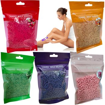 Wosk Twardy Dropsy Do Depilacji Bezpaskowej Niskotemperaturowy, 5x100g - Sferazabawek