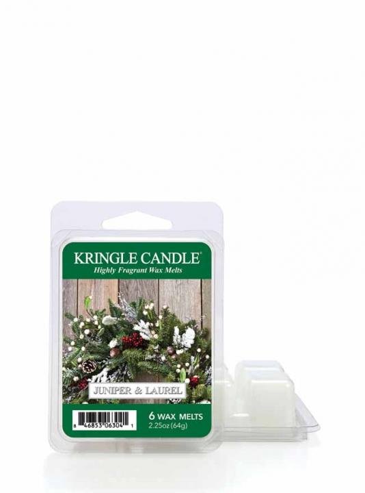 Zdjęcia - Odświeżacz powietrza Candle Wosk zapachowy Kringle  Juniper & Laurel 'potpourri', 64 g 