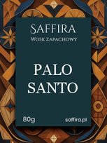 Wosk zapachowy – PALO SANTO – 80g / Saffira