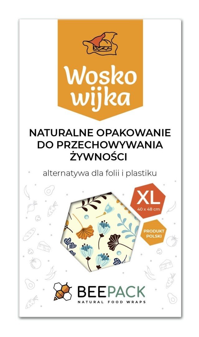 BeePack Beepack Woskowijka Do Przechowywania Żywności, Gałązki,
