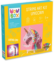 Wow Box, Zestaw Sznurkowy, String Art Jednorożec WOW BOX