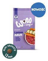 WOW DOG Lamm - z jagnięciną batatami i cukinią (12kg)