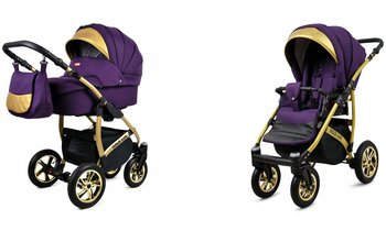 Wózek 2w1 dziecięcy spacerówka BabyLux GoldLux ALU - BabyLux