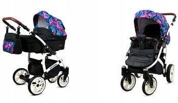 Wózek 2w1 dziecięcy spacerówka BabyLux OPTIMAL ALU - BabyLux