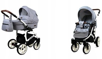 Wózek 2w1 dziecięcy spacerówka BabyLux OPTIMAL ALU - BabyLux