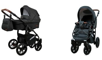 Wózek 2w1 dziecięcy spacerówka BabyLux OPTIMAL ALU - BabyLux