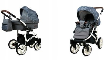 Wózek 2w1 dziecięcy spacerówka BabyLux OPTIMAL ALU - BabyLux