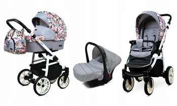 Wózek 3w1 dziecięcy spacerówka BabyLux COLORLUX - BabyLux