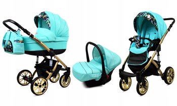 Wózek 3w1 dziecięcy spacerówka BabyLux Lumio - BabyLux