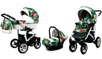 Wózek 3w1 dziecięcy spacerówka BabyLux Tropical - BabyLux