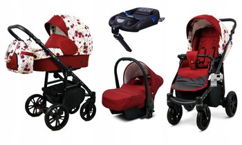 Wózek 4w1 dziecięcy BabyLux ColorLux + baza Isofix - BabyLux